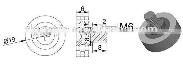 China Hot Sale Dr19 Drawer Slides Roller 19mm Bearing Quality Choice photo-6
