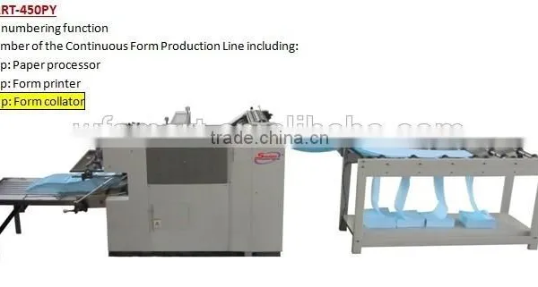 Continuous Form Paper Collating Machine and Coding Machine photo-4