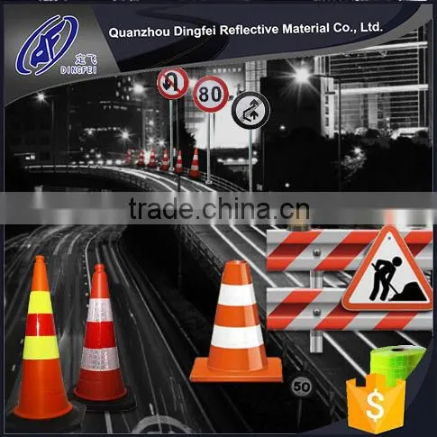 Temporary Construction Safety Product Reflective Traffic Cone Collars