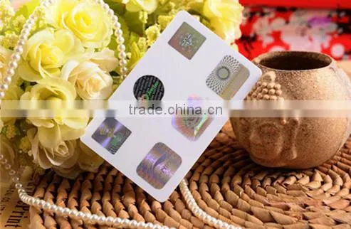 Blank Hologram Pvc Business Card With Custom Hologram Plastic Card Supplier's Choice photo-2