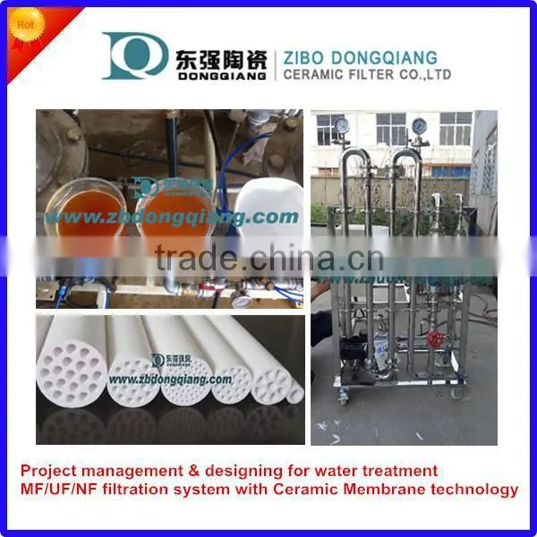 uf Ceramic Membrane Ceramic Filter Element for Industrial Filtration photo-3