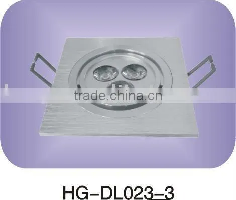 3*1W/3*3W Power LED Downlights