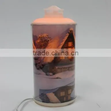 2016 New Winter Landscape Reflection Usb Ultrasonic Glass Aroma Diffuser photo-2