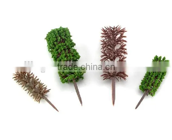 2015 New, Scale Models, Family Model Tree,Ho Scale Model Train Layout Tree, Large Plastic Trees,MT-27 photo-5