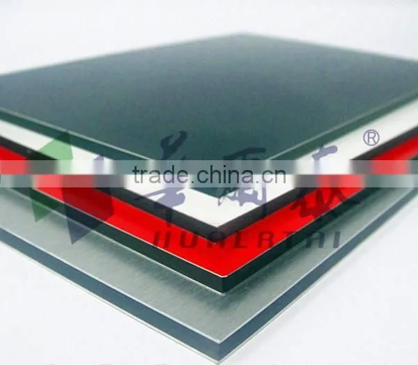 Hard Plastic Materials of 3 mm Mirror Surface / Mirror Finishing Materials /silver Mirror Aluminum Composite Panel photo-3