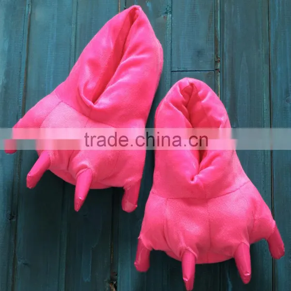 Guangzhou Women Shoes Snake Pattern Accessories Genuine Leather Plush Winter Boots Winter Slipper Plush Indoor Shoes photo-2