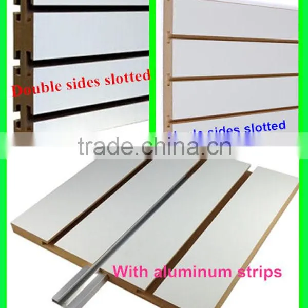 18mm Thick Mdf Board Slat Panel Display