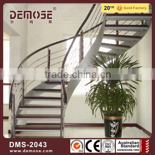 Indoor Stair Balustrade / Stainless Steel Balustrade