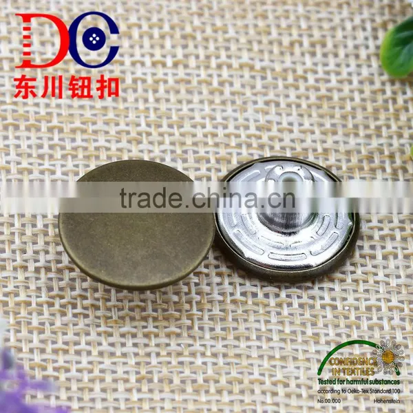 Custom Plating Color Classic Style Metal Button Jeans/Shank Button for Jeans Wear photo-6
