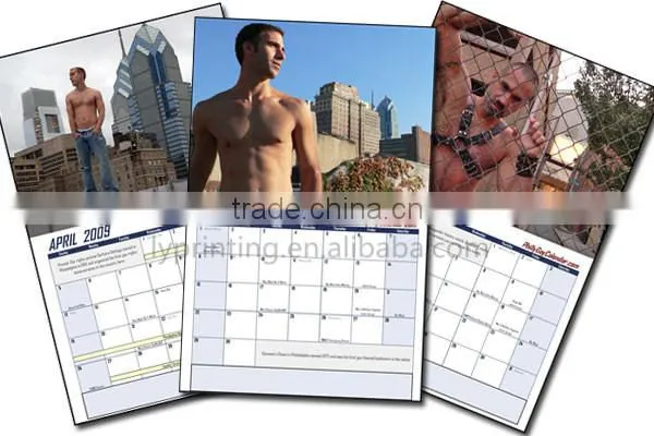 2016 Custom Calendar Printing Wall Calendar Printing Desk Calendar Printing photo-3