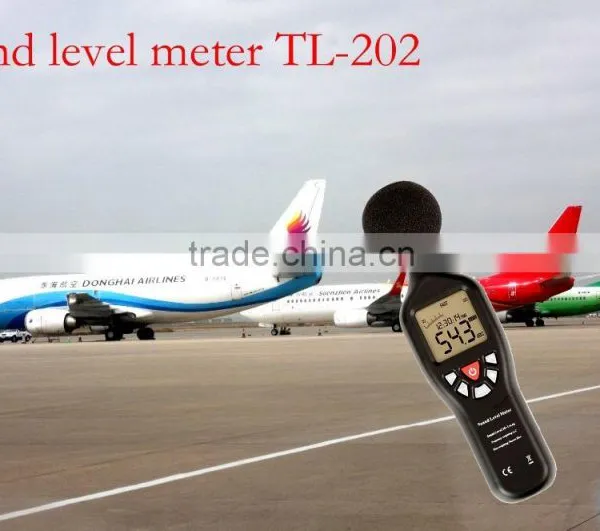 2016 Large LCD 9V Battery Included Decibel Meter TL-202 Factory Price photo-3