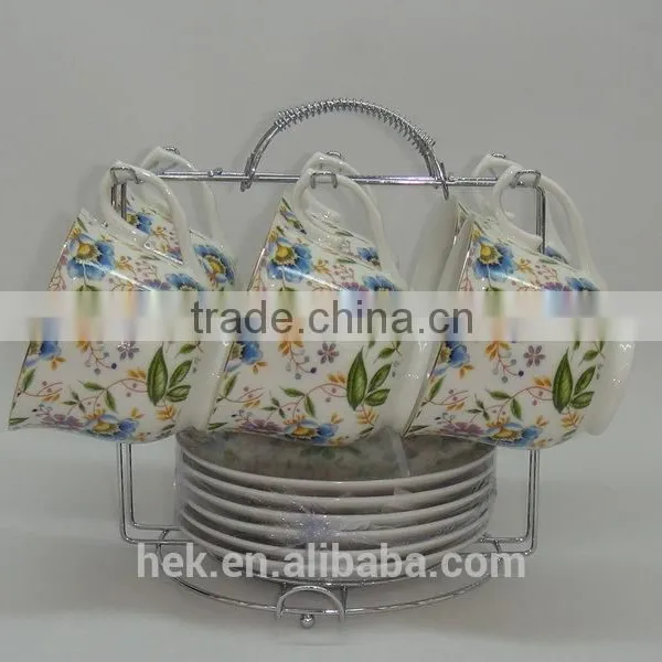 Hot Selling Elegant Colored Cup and Saucer photo-5