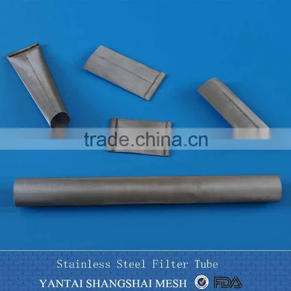 9"x 1'' Diameter 25 Micron Terp Tube Stainless Steel Wire Mesh Cylinder Filter Tube photo-3