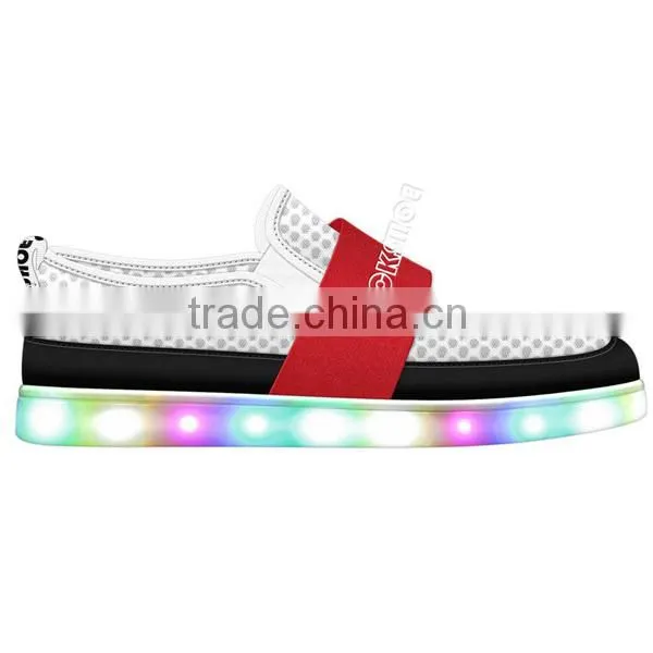 2016 Top Elling Kids LED Shoe, Recharging Kids LED Casul Shoe, KIDS LED Flat Shoe photo-3