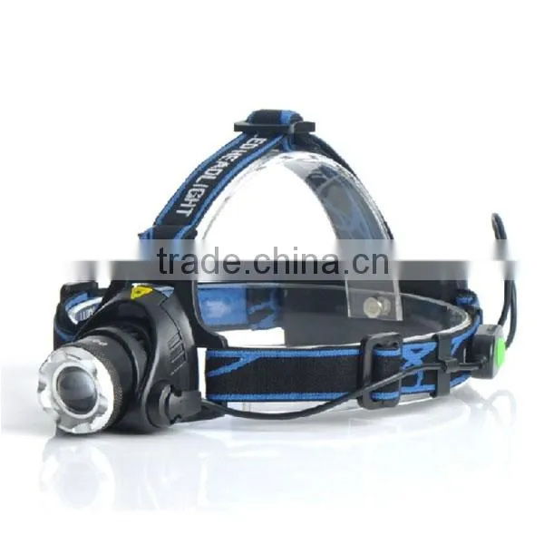 High Power Adjustable Zoom Headlight 400LM Rechargeable Zoom Led Head Lamp photo-6
