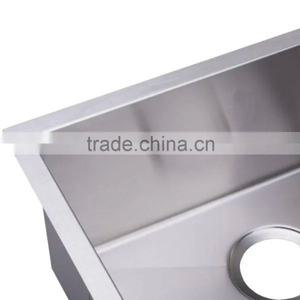 CUPC Handmade Stainless Steel Kitchen Sink Single Bowl Under Mount 16 Gauge photo-4