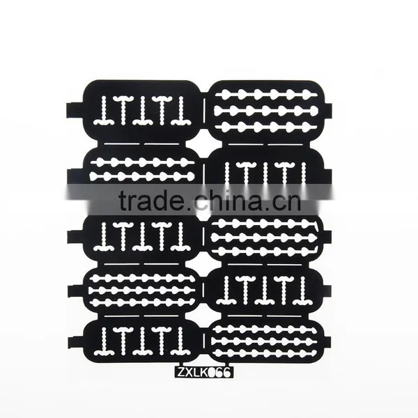 Heart to Feel Private Label Hollow Stencil Nail Sticker for Girls photo-3