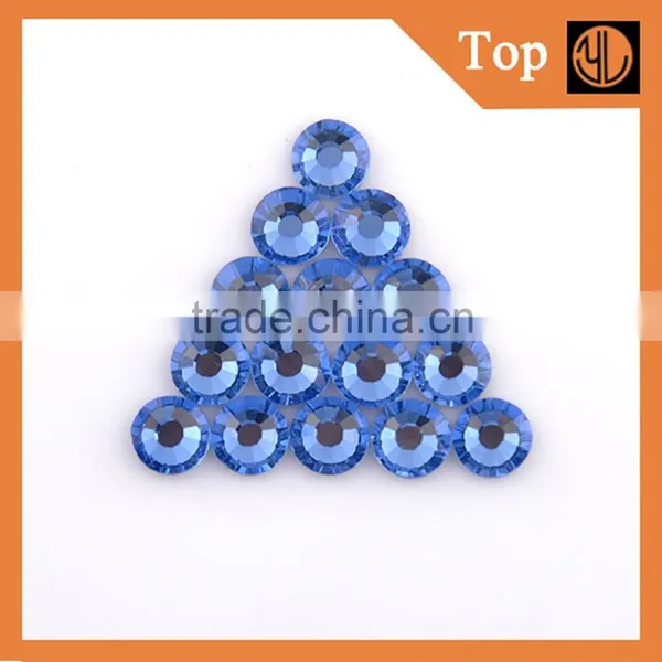 Ss6 , Ss10 , Ss16 , Ss20 AB Crystal Clear Round Iron on Flatback Wholesales Hotfix Rhinestone photo-6