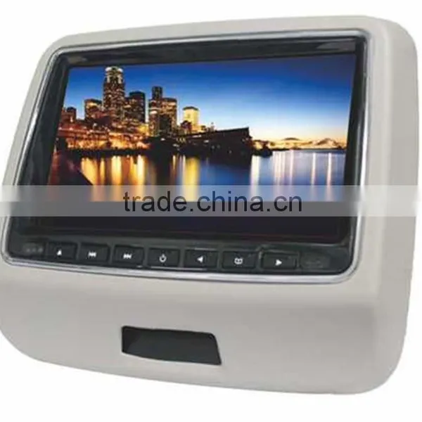 9inch active car headrest monitor dvd player