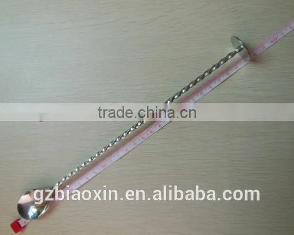 Stainless Steel Cocktail Stirrer, Bar Spoons, Fruit Muddler photo-2
