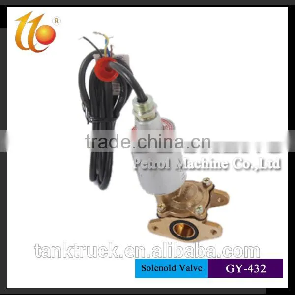 Flamproof two-flow contol solenoid valve