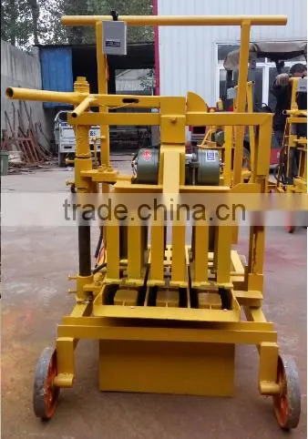 QMR2-45 Mobile Brick Making Machine Concrete Hollow Block Molding Machine for Small Scale Business photo-3