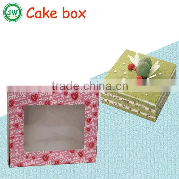High Quality Custonied Disposable Wedding Cake Box