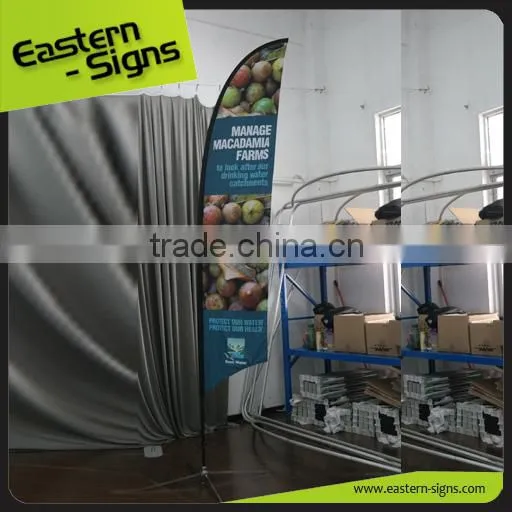 Quick Install Aluminium Poles Feather Banners In China photo-2