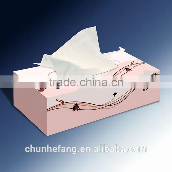 100% Virgin Wood Fine Box Facial Tissue Paper