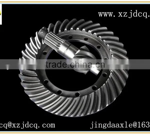 Officially Supply XCMG Spare Parts Crown Wheel and Pinion Gear Spiral Bevel Gears for Wheel Loader Road Roller Truck 8/38 9/38 Quality Choice photo-6