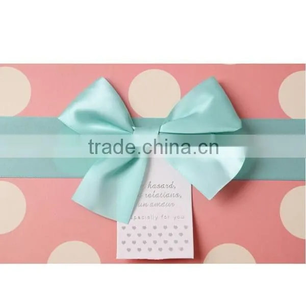 Lovely Bow With Spot Printing Paper Gift Box photo-5
