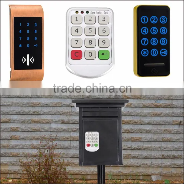 Newest Cast Iron Waterproof Wall Mount Mailbox,Residential Password Mailboxes photo-6