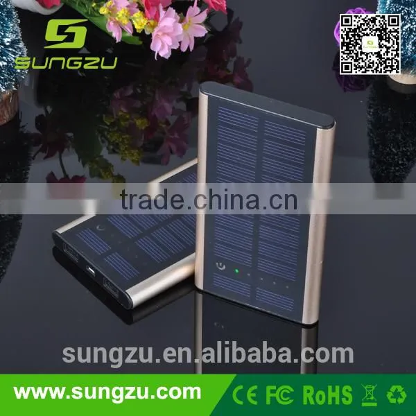 8000mah Factory Supply Hiking Solar Charging External Mobile Battery for Digital Product Series photo-2