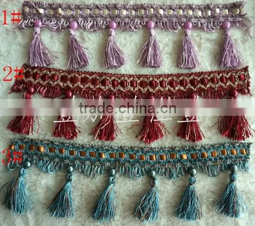 Curtain Fringe Home Textile Valance Sofa Accessory Decoration