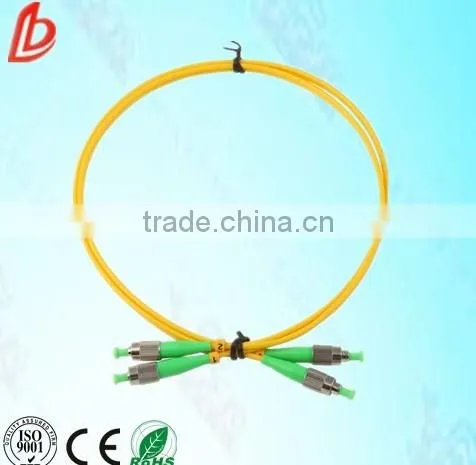 High Quality Optical Jumper Cable sm sx fc Fiber Optic Patch Cord,singlemode 9/125 Optical fc Fiber Patch Cord With Yellow Color photo-5