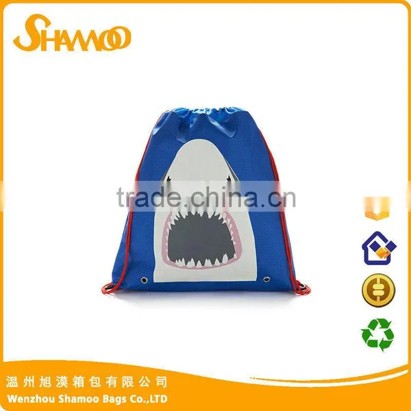 High Quality 210D Polyester Custom Drawstring Bag photo-5
