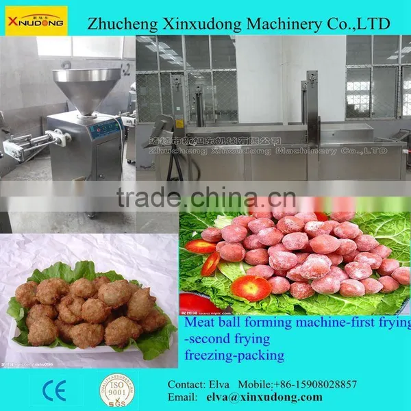Meat Ball Making Machine; A Complete Line for Meat Ball Machinery photo-2