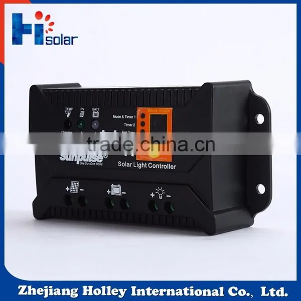 High Quality Connect Battery and Solar Panel 10a China PWM Solar Charge Controller 12 / 24V photo-4