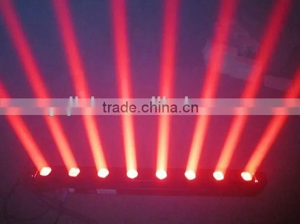 8pcs 10w RGBW 4in1 Led Moving Head Beam Stage Lighting photo-5