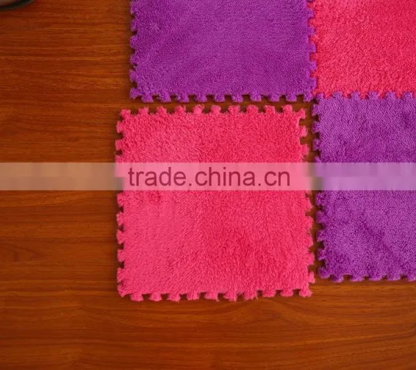 Household Eva Material Jigsaw Indoor Foam Mat Polyester Fabric photo-5