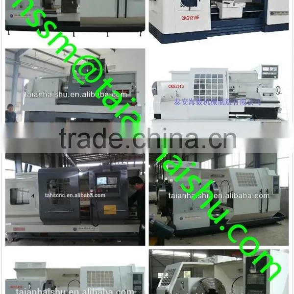 Three-jaw Chuck Cnc Engraving Machine CKG1343B/CKG1350B Cnc Pipe Thread Lathe photo-5
