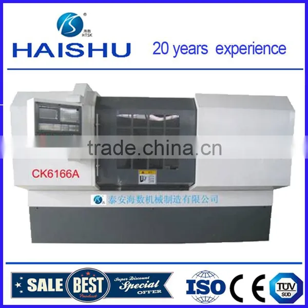 cheap HAISHU CK6166A wheel lathe railway