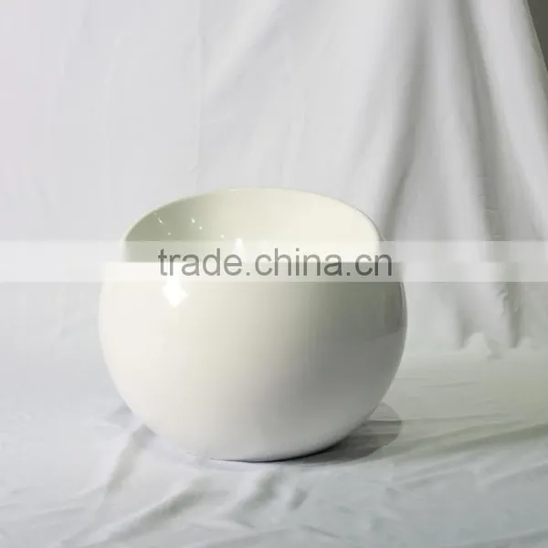 ABS Plastic or Fiberglass Outdoor Garden Finn Stone Ball Chair photo-2