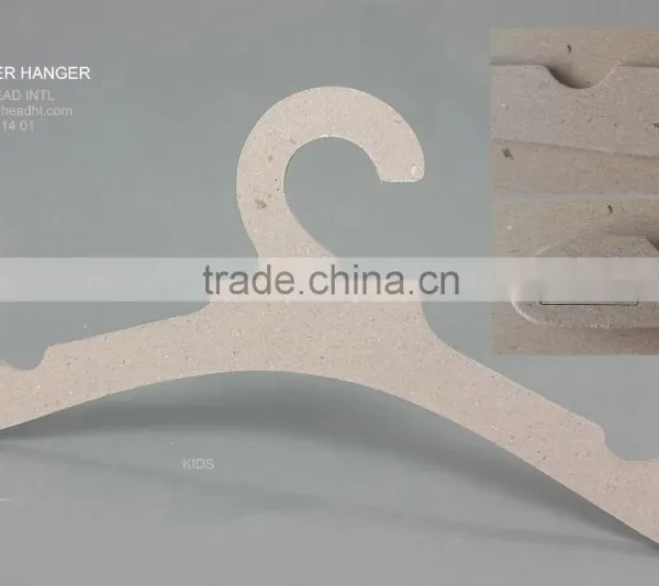 High Loading Eco-friendly Recycled Paper Clothes Hanger Cardboard Hanger photo-3