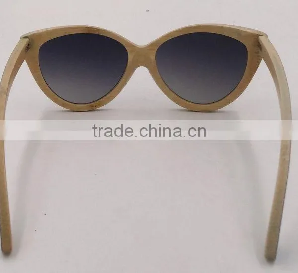 2016 Cat Eye Bamboo Sunglasses Wholesale photo-5