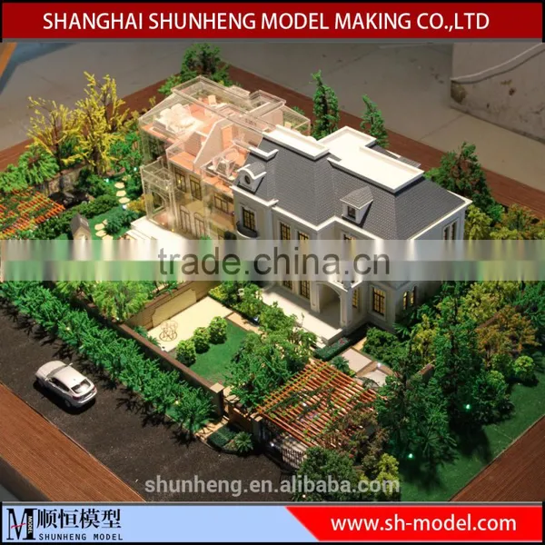 Villa Miniature Building Scale Models Making for Real Estate Exhibition photo-4