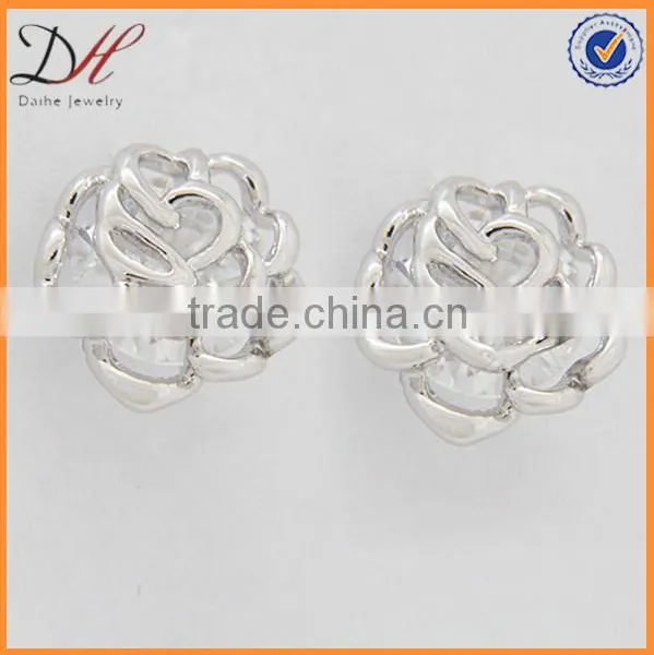 Daihe Copper Shining Invisible Earrings photo-2
