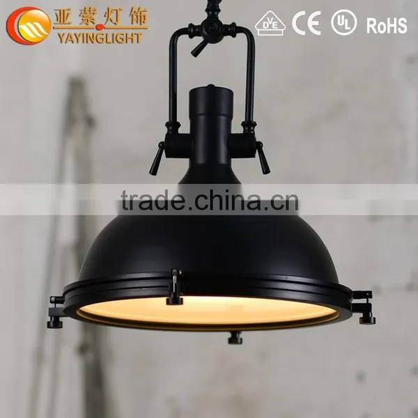 Modern Vintage Industrial Chrome Brass Color Pendant Lighting