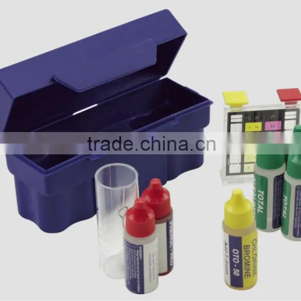 Swimming Pool Rapid Test Kit P1922, Pool ph Test Kit Rapid CL Chlorine Test Chemicals photo-4