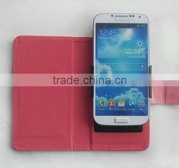 Real Woven by Hand Universal Smart Phone Wallet Style Leather Case for 3.7 - 5.8inch Phone 6 Cover Cases photo-3